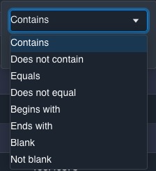 Filter icon