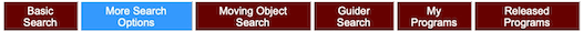 More Options Search Tab